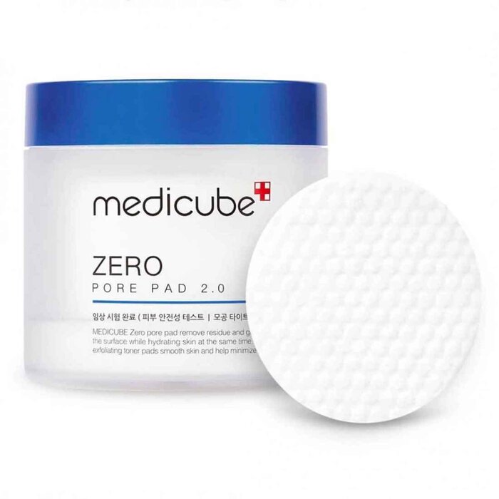 Medicube - Zero Pore Pad 2.0 - Pads exfoliants pour réduire les pores  (70 pads)