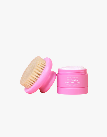 NCLA Beauty - Buff &amp; Butter Pink Champagne Set - Brosse sèche + Baume corps