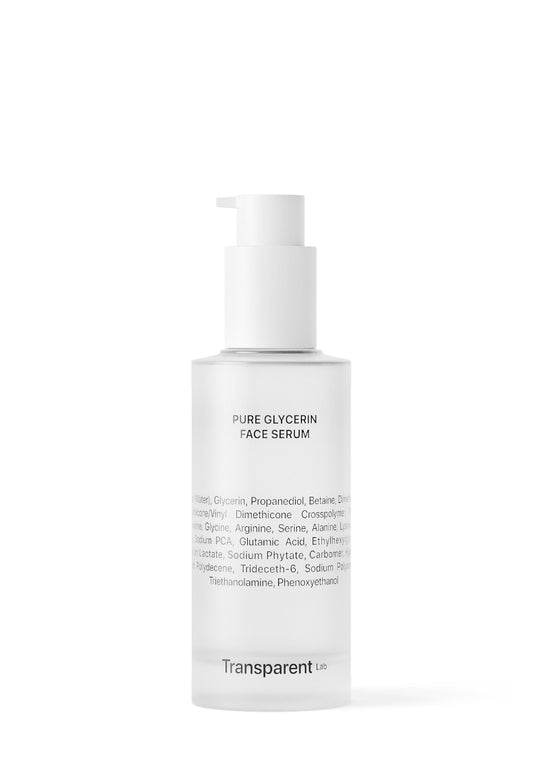 Transparent Lab - Pure Glycerin Face Serum - Sérum hydratant à la glycérine