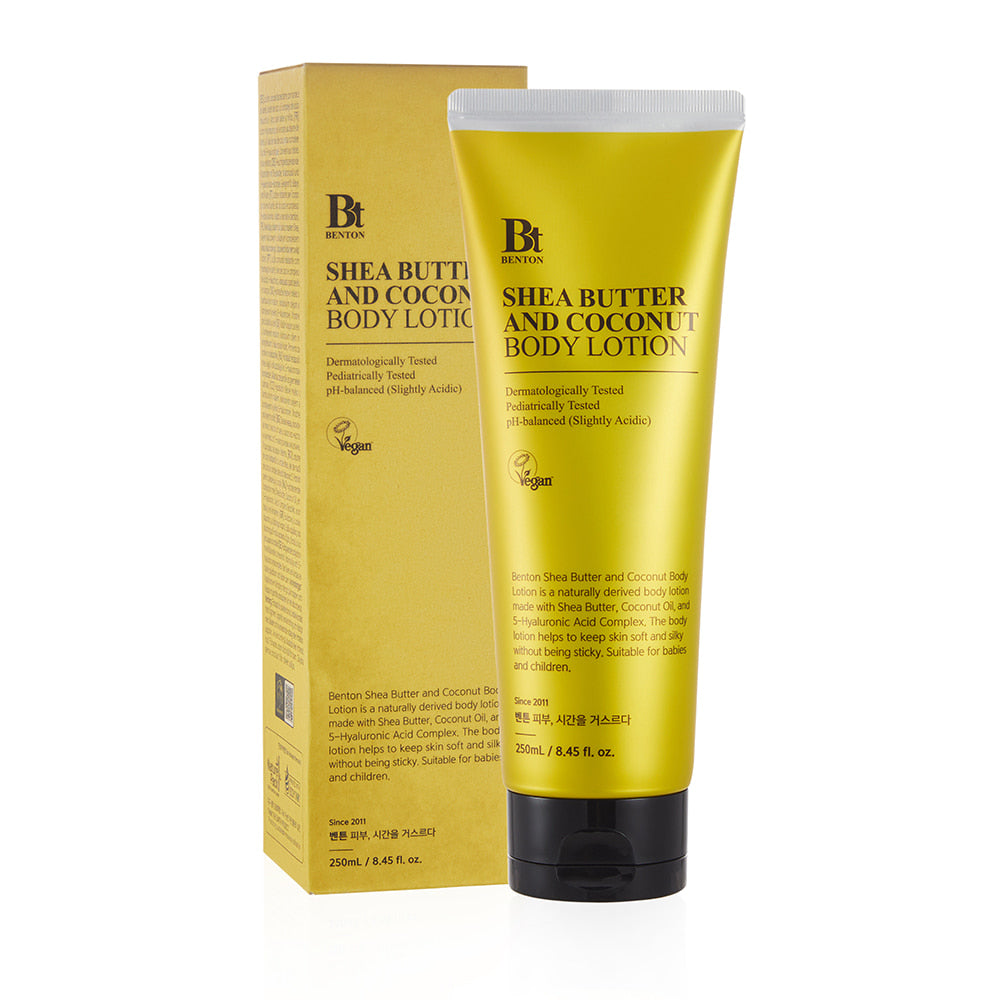 Benton - Shea Butter and Coconut - Body Lotion 250mL