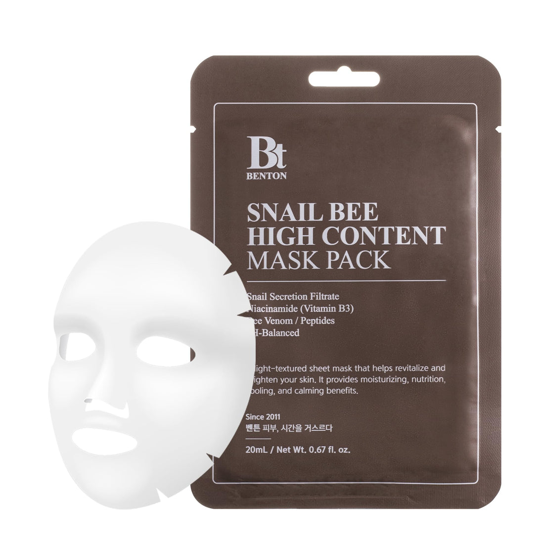 BENTON - Snail Bee High Content - Mask