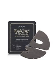 PETITFÉE - Black Pearl &amp;amp; Gold - Hydrogel mask